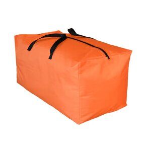 Halloween Storage Bag 25 Gallon Large Heavy Duty Orange For Decorations & Stuff